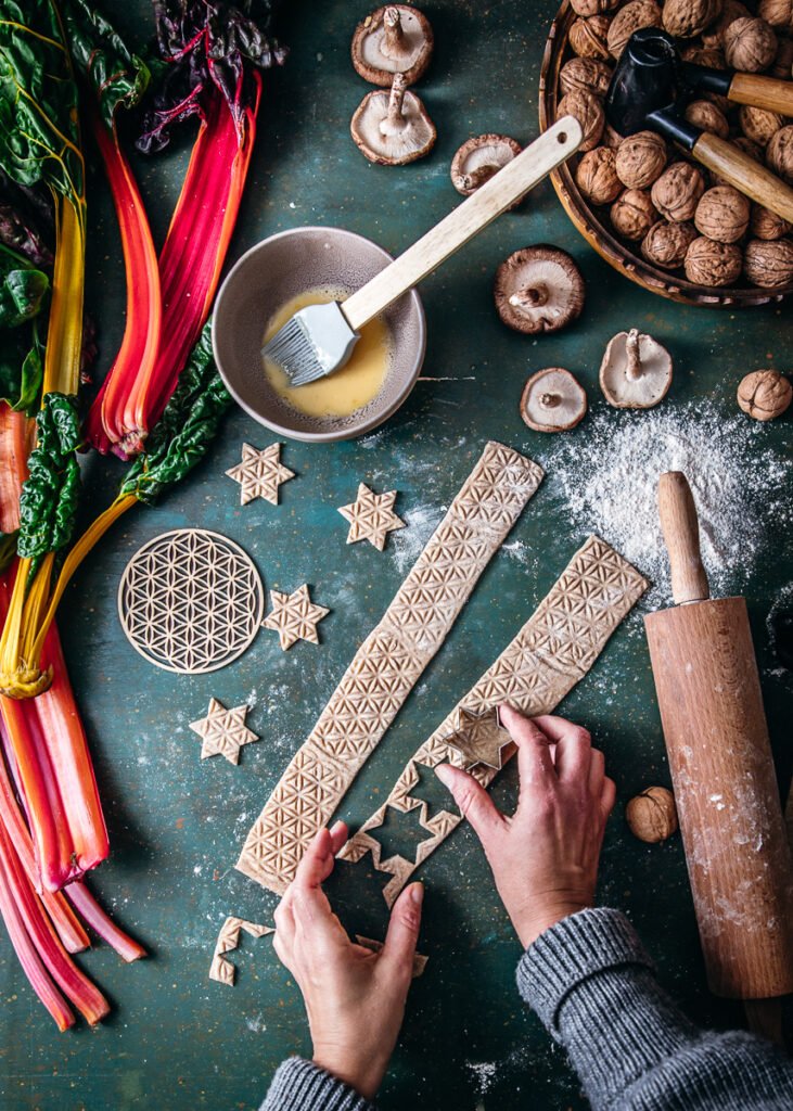 Strudel salato di verdure e ricotta