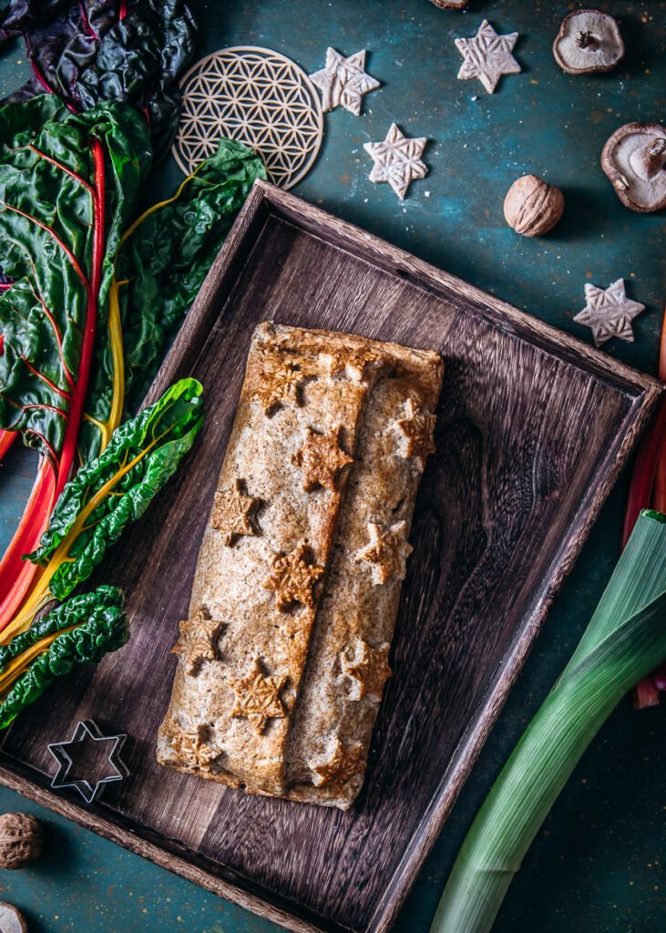 Strudel salato di verdure e ricotta