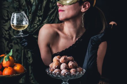 La ricetta delle Frittelle di carnevale all'arancia di Lucia Carniel blogger L'Ultima Fetta