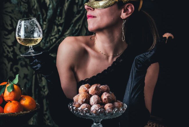 La ricetta delle Frittelle di carnevale all'arancia di Lucia Carniel blogger L'Ultima Fetta