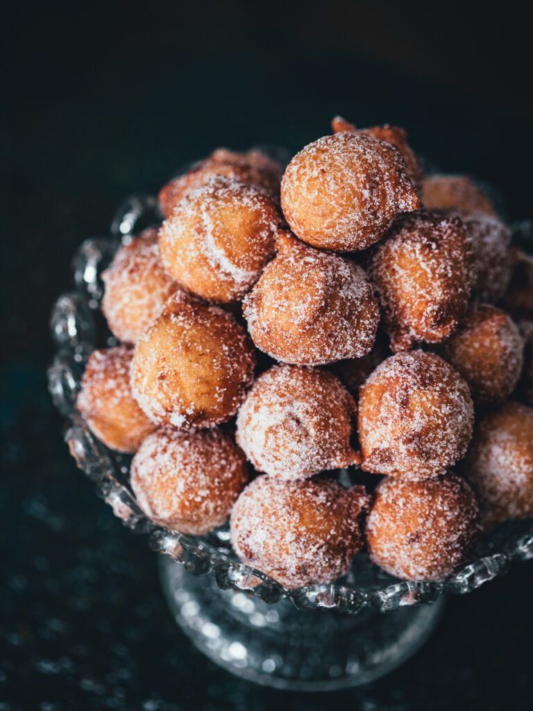 Frittelle di carnevale all'arancia