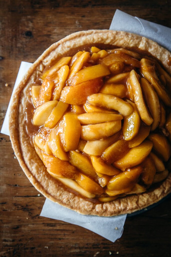 Come realizzare il ripieno per la Pie di pesche