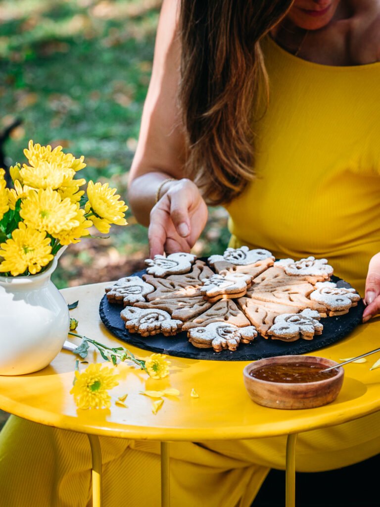 biscrostata ai fichi con frolla alla farina VitaMill®, dolce settembrino rustico e scenografico