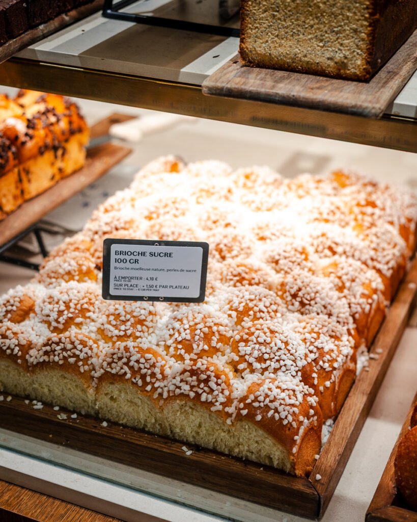 Brioche sucre Galeries Lafayette Gourmet